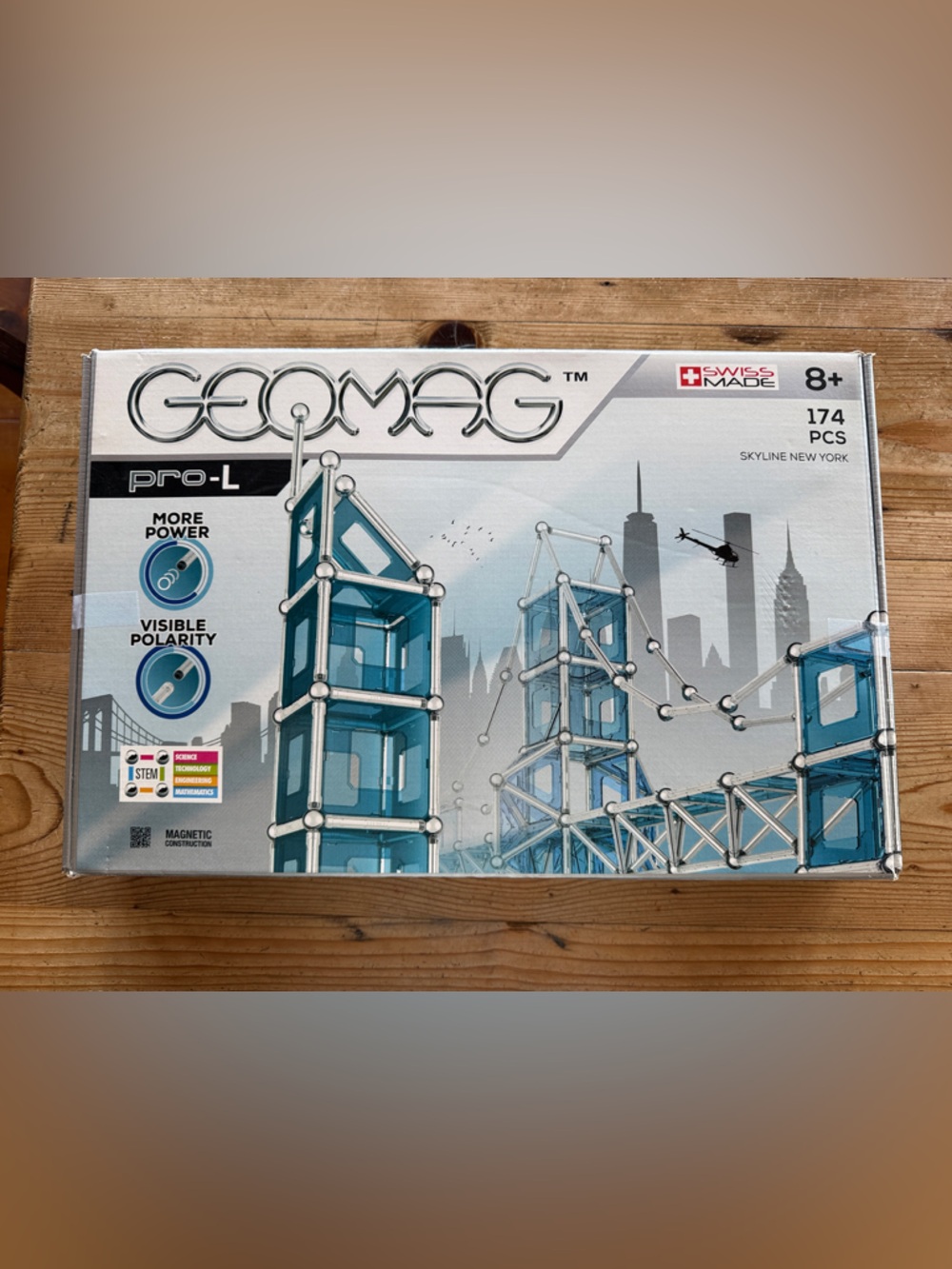 Geomag Pro-L Magnetic Construction Set - New York skyline